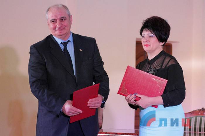 ЛНР и Южная Осетия договорились о сотрудничестве в различных сферах