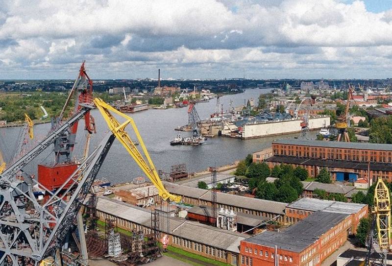 Судостроительный завод "Янтарь" планирует сдать в 2018 году четыре судна