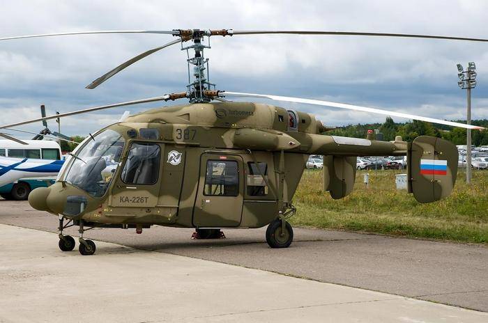 Вертолет Ка-226Т может получить новый двигатель