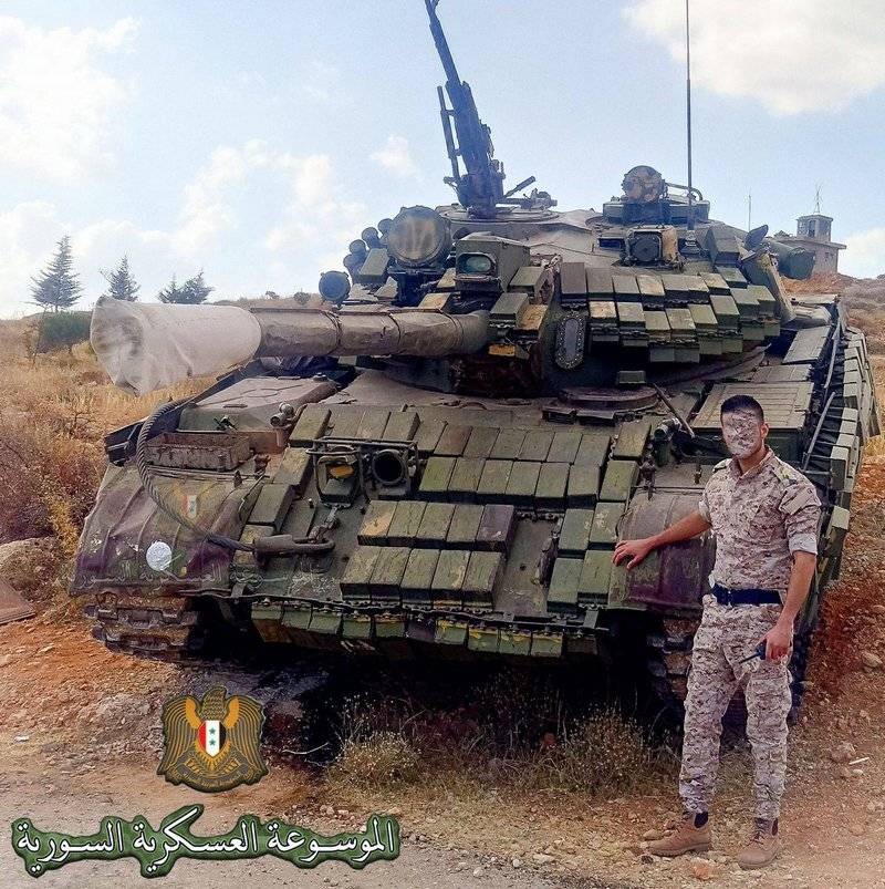 Советские "броненосцы" Т-55МВ перебросили в район Дамаска