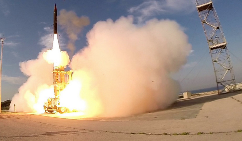 Израиль и США провели испытания системы ПРО для перехвата ракет в космосе