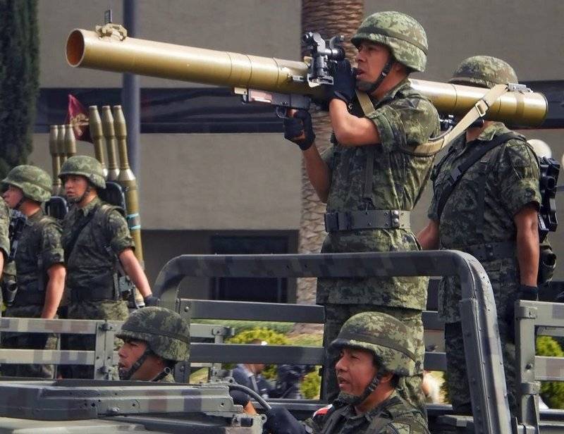 В армии Мексики очень любят российские "Вампиры"