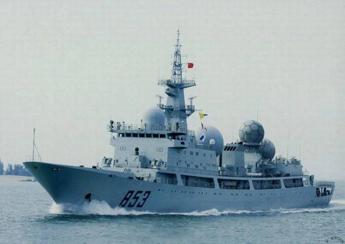 В Китае спущен на воду девятый разведывательный корабль «Тип-815A»