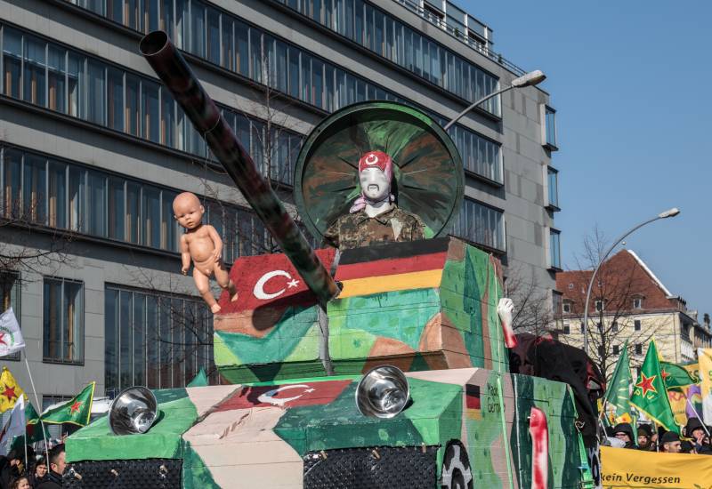Курды сообщили о ликвидации более полусотни турецких военнослужащих и боевиков ССА