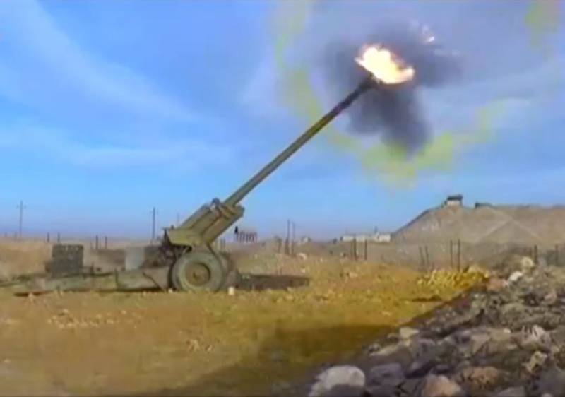 На Синайском полуострове задействованы пушки М-46