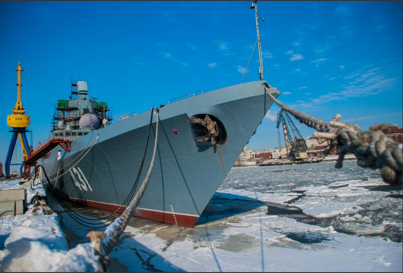 Северная верфь : фрегат «Адмирал флота Касатонов»  готов к вселению экипажа