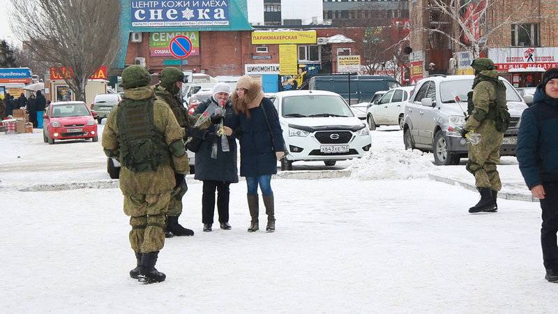 Спецназ ЦВО провел в Самарской области акцию «Вам, любимые»