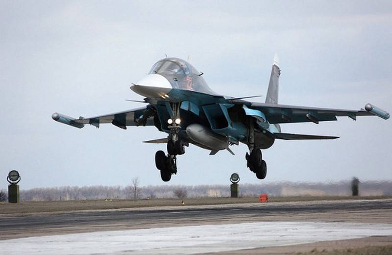 В ЗВО начались учения экипажей Су-34