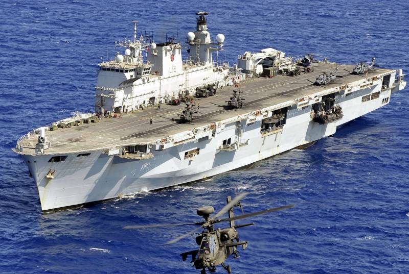 Десантный корабль HMS «Ocean» выведен из состава британских ВМС