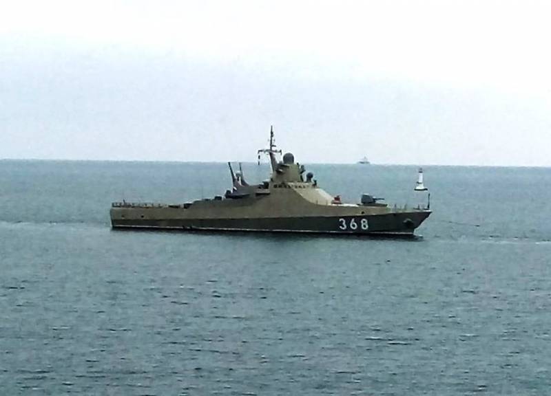 Патрульный корабль «Василий Быков» вышел в море после достройки