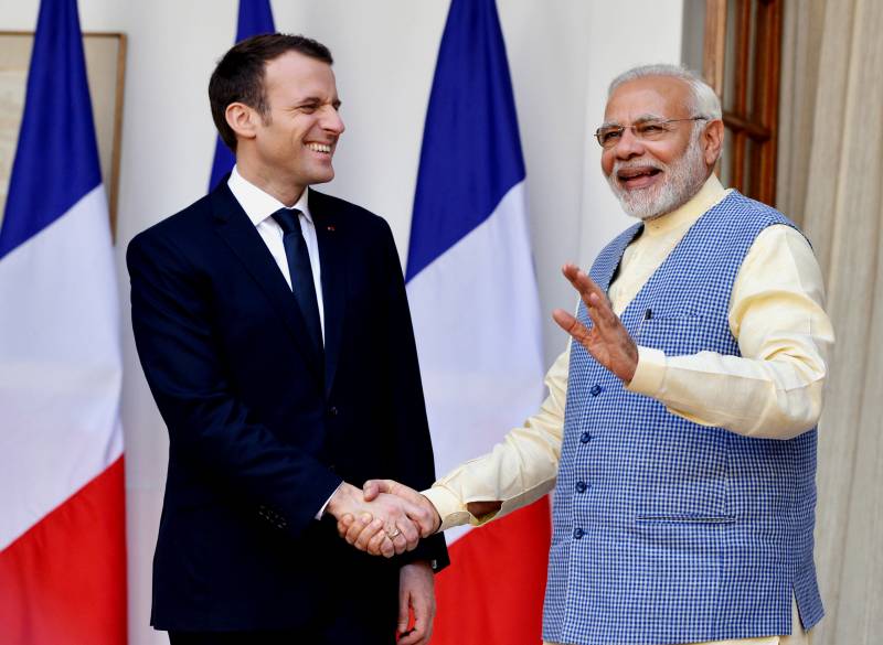 Моди назвал Францию одним из самых надежных партнеров в оборонной сфере