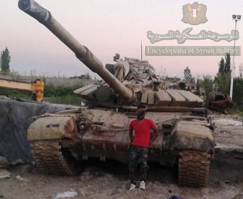 Сирийцы самостоятельно доработали защиту башни Т-72Б