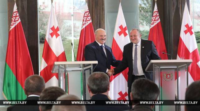 Что обсудил белорусский президент с грузинскими властями в Тбилиси?