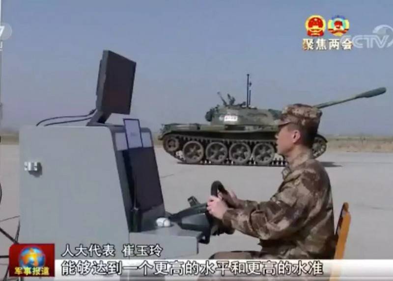 Китай начал испытания беспилотного Type 59