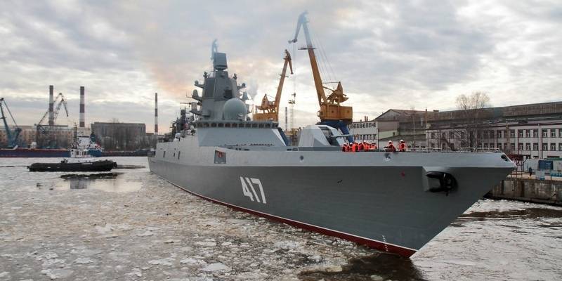 СМИ: Маршевый дизель фрегата "Адмирал Горшков" отремонтирован