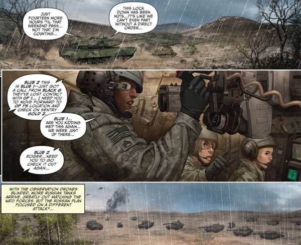 В военной академии США вышли комиксы о будущей победе России над НАТО