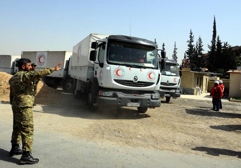 Госдеп обвинил Дамаск в разворовывании гуманитарных грузов в Восточной Гуте