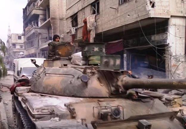 Сирийцы модернизировали Т-55 «по последнему слову»