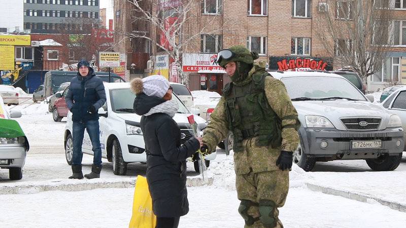 Спецназ ЦВО провел в Самарской области акцию «Вам, любимые»
