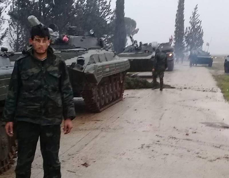 У сирийских военных появились новые БМП-2