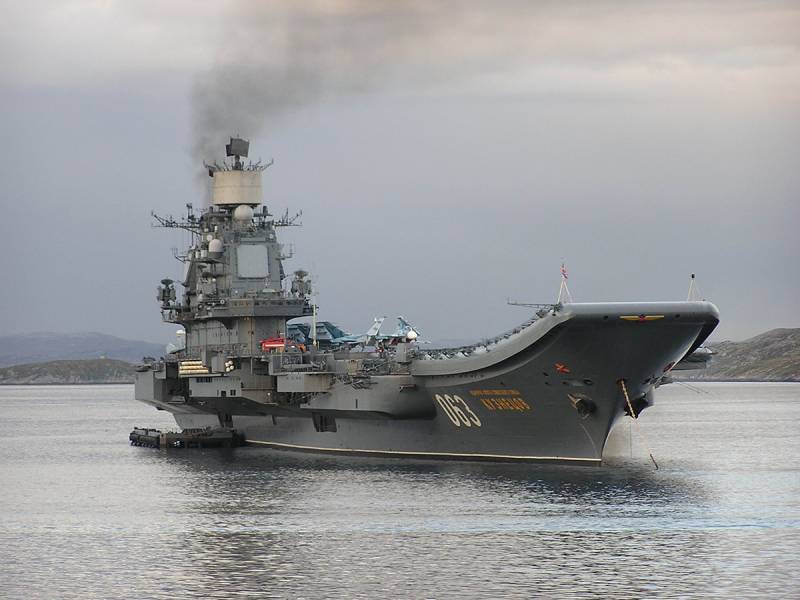 ОСК рассчитывает подписать контракт на модернизацию «Адмирала Кузнецова» в этом месяце