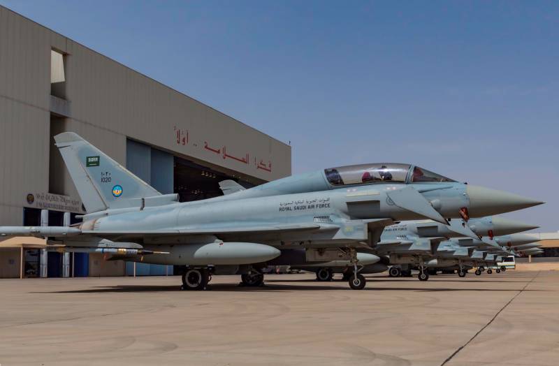 Саудовская Аравия приобретет еще 48 истребителей Eurofighter Typhoon