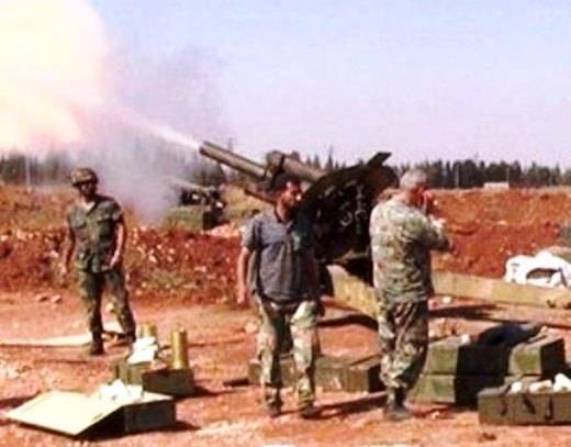 В Сирии террористов громят орудия Великой Отечественной МЛ-20