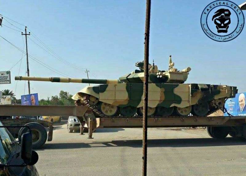 Российские Т-90СИ становятся символом бронетанковой мощи ВС Ирака