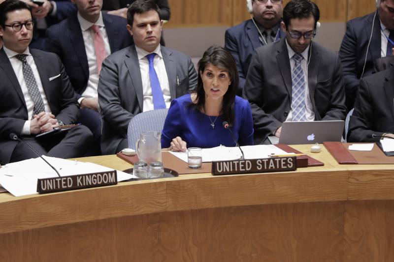 Хейли: власти Сирии недостойны переговоров с США