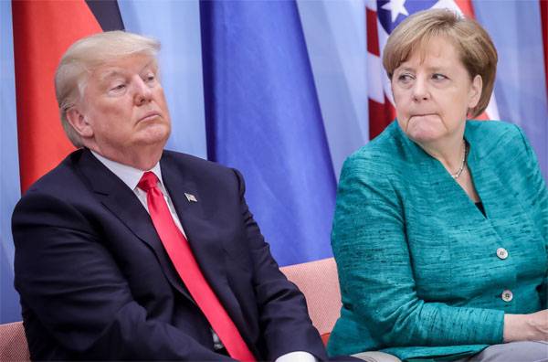 Меркель попросит у Трампа освобождения от поддержки антироссийских санкций