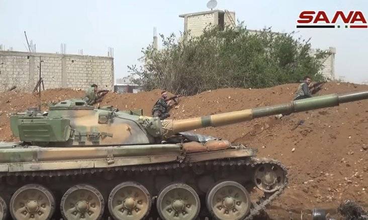В Сирии замечен «взрывоопасный» Т-72 «Урал»