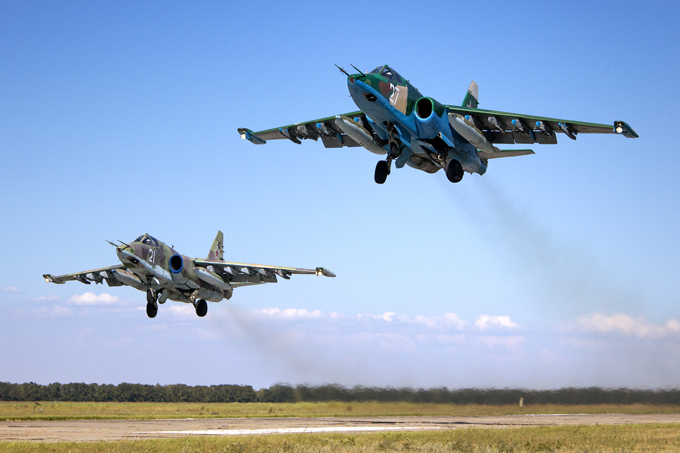 Su-25: really & quot; Rook" so older. A PHOTO