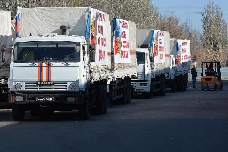 76-ой гуманитарный.  Очередной конвой с помощью для Донбасса уже сформирован