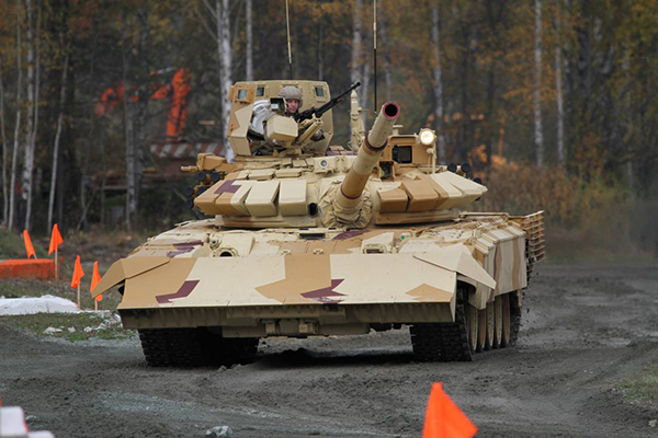Лучший танк в мире Т-72 теперь стал "городским" delgada