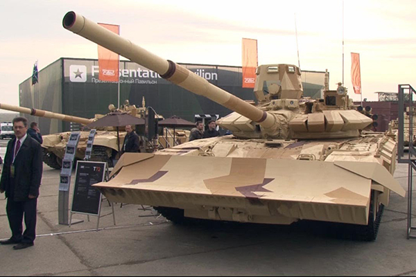 Le meilleur char du monde T-72 est maintenant devenu un "urbain" mince