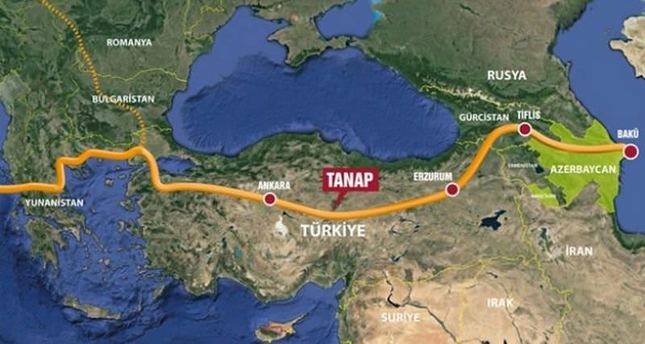 В Баку рассказали, когда будет открыт Трансанатолийский газопровод