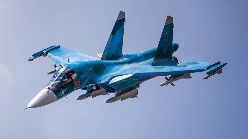 Новые Су-34 пополнили авиаполк Центрального военного округа