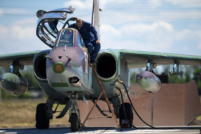 Su-25: неужели "Грач" si vieux. UNE PHOTO