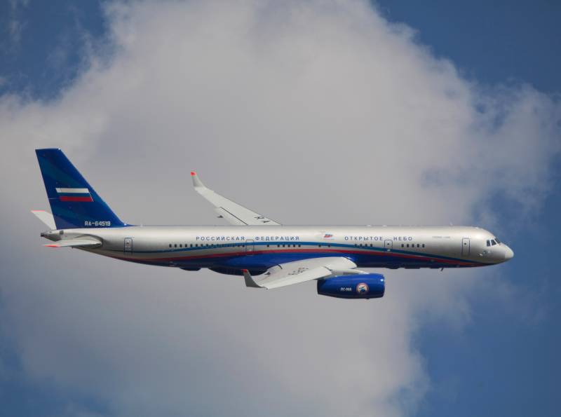Ту-214 «Открытое небо» проходит освидетельствование