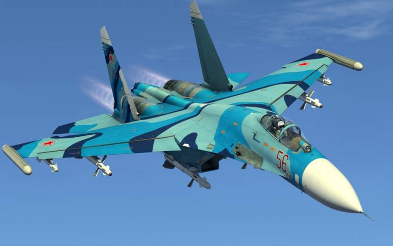 NI: Российские Су-27 наводят ужас на страны НАТО