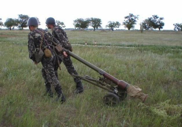 
		SPG-9 «A spear» - heavy machine bazooka