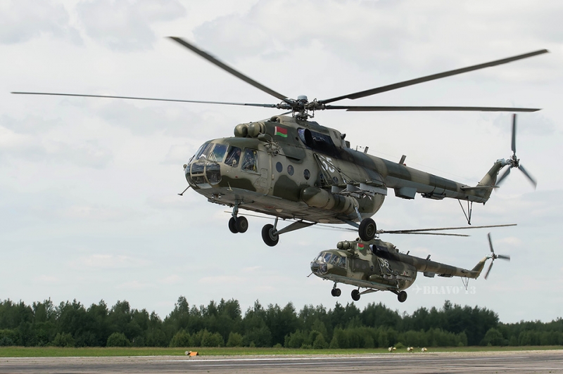  Motores Mi-8. Dimensiones. El peso. Historia. rango de vuelo