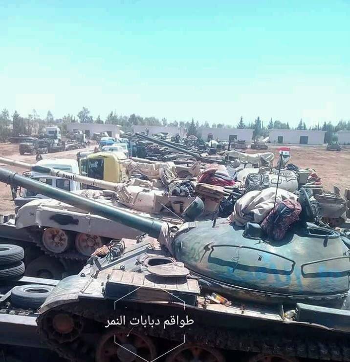 Наступление сирийской танковой группировки поддержит РСЗО «Голан-1000»