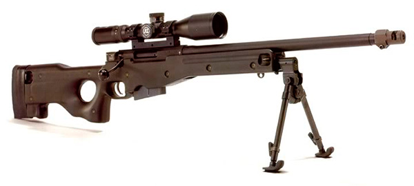 
		British L96A1 sniper rifle cartridge, caliber