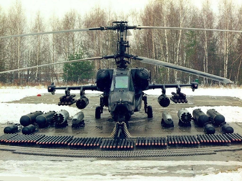  Ka-50 tiburón negro. Velocidad. Motor. Dimensiones. Historia