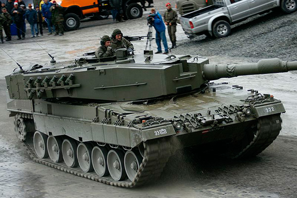  Léopard 2 (A1, A2, A3, A4, A5, A6, A7) - char allemand