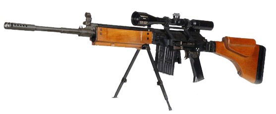
		Sniper rifle GALATZ (Galil) cartridge caliber 7.62 mm