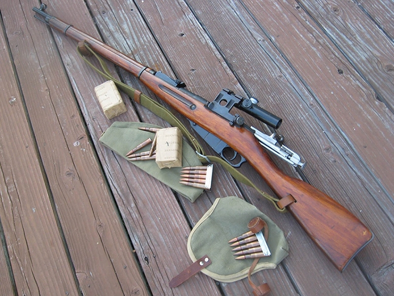 
		Rifles y carabinas Mosin Calibre de cartucho de tres reglas 7,62 milímetro