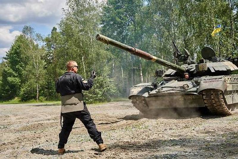 Украинские "Оплоты" не смогли отстреляться на европейском танковом биатлоне