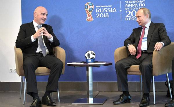 Президент FIFA: Россию никто никогда не покорял, но не в этот раз...